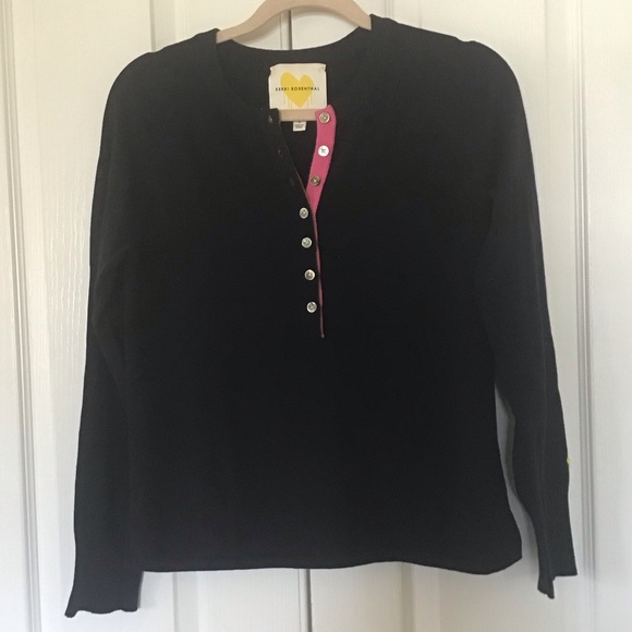 Anthropologie Sweaters - Anthropologie Kerri Rosenthal front button pullover S